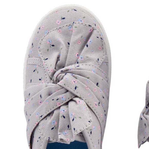 OshKosh Floral Knot Slip On Casual Sneakers | NWT - Picture 3 of 4